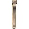 Ekena Millwork Legacy Arts and Crafts Rough Sawn Bracket w/ Offset Brace, Douglas Fir, 6"W x 34"D x 38"H BKT0604X34X38LEC03RDF - alternate 4